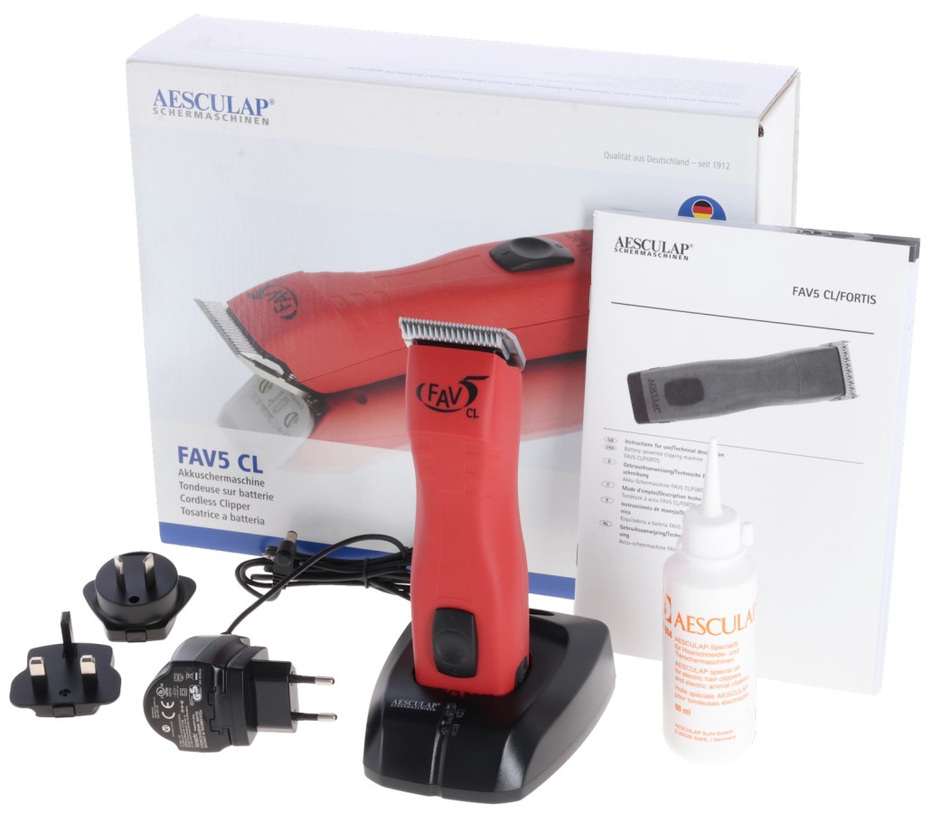 Aesculap Fav 5 CL コードレスバリカン Aesculap Cordless Clipper  - Albert Kerbl GmbH
