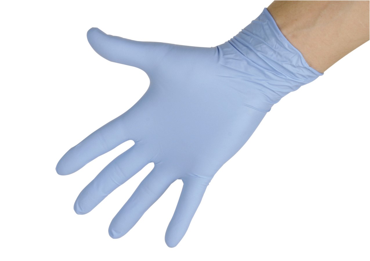 Guanti In Nitrile Marca Kleanse Blue | Monouso Misura S (100pz) - Biba