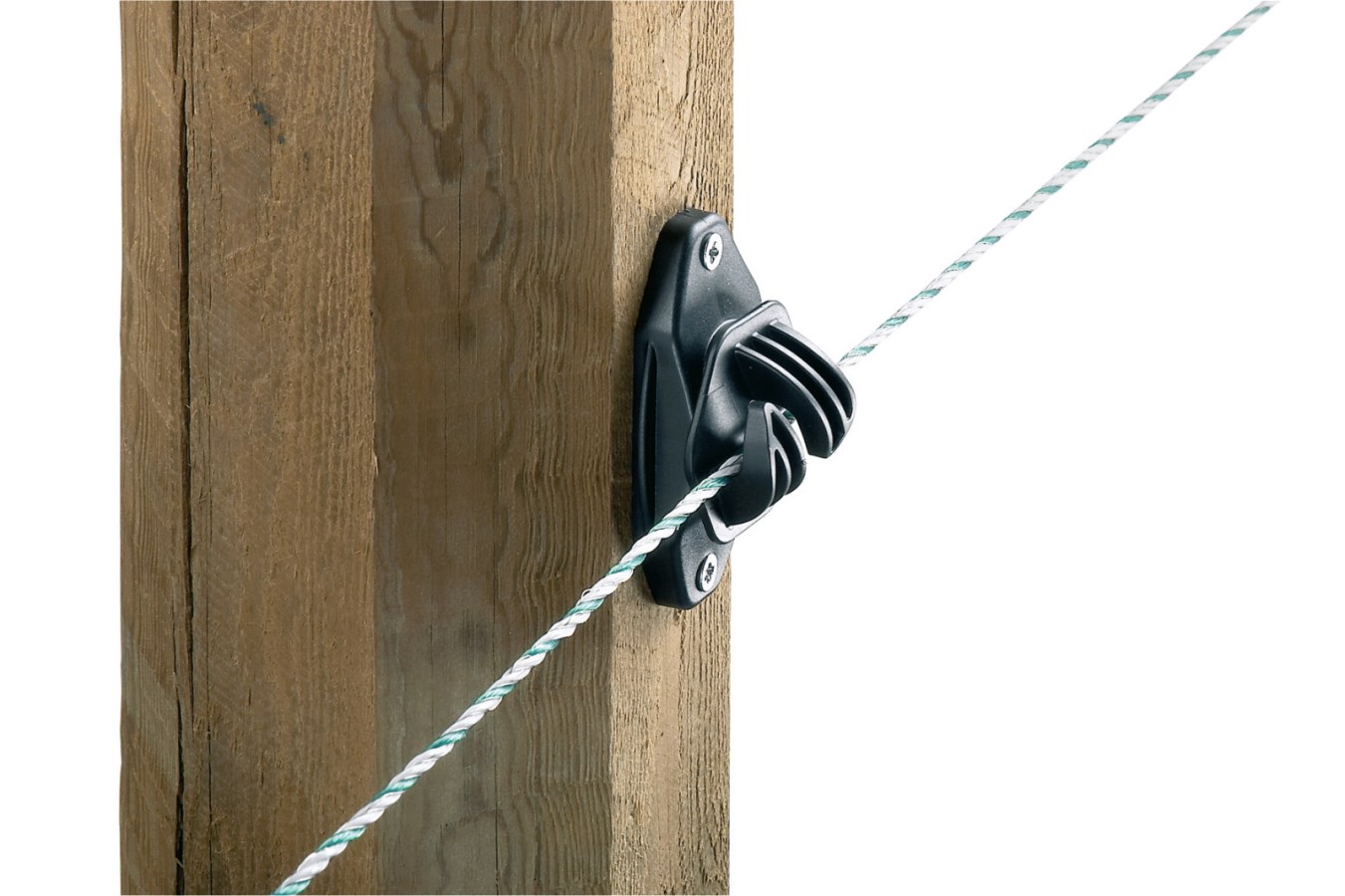 Kerbl T-Post 2016 - Isolatore per Corda, Colore: Nero