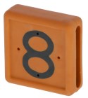 Plaquettes numérotées pour bracelets