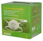 Masque de protection respiratoire avec valve FFP3 NR D