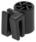 Isolateur complémentaire pour piquets ronds et ovales