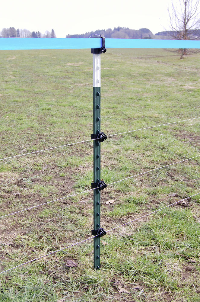 10 Stück Kerbl 84 cm Poly-Pfosten schwarz 10 Stück Kerbl 84 cm Poly-Pfosten schwarz