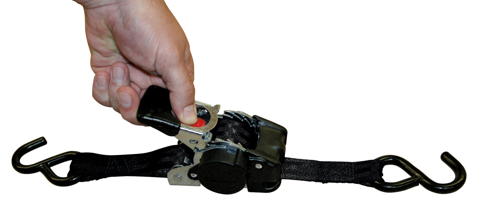 Cinghia Di Tensionamento Automatica 3 M, 25 Mm, Con Gancio S, 300 Kg/600 Kg, Set 726084728516