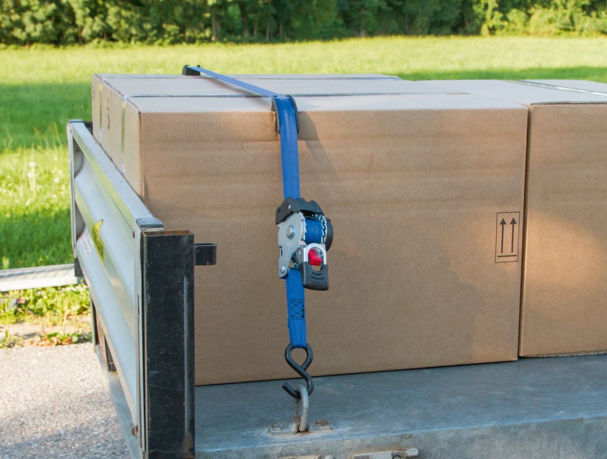 Cinghia Di Ancoraggio Kerbl - 3mt, 25mm, Portata 600kg, Con Avvolgimento Automatico