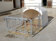 Supporto per mangiatoia lunga