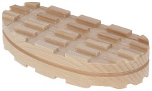 Soletta in legno speciale per adesivo in cartucce