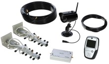 Set telecamera per stalla e rimorchio 2,4 GHz