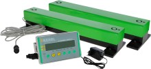set di barre per pesatura con display
