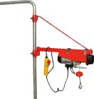 Braccio oscillante per verricello
