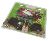 Set di cinghie di fissaggio, 12 pezzi